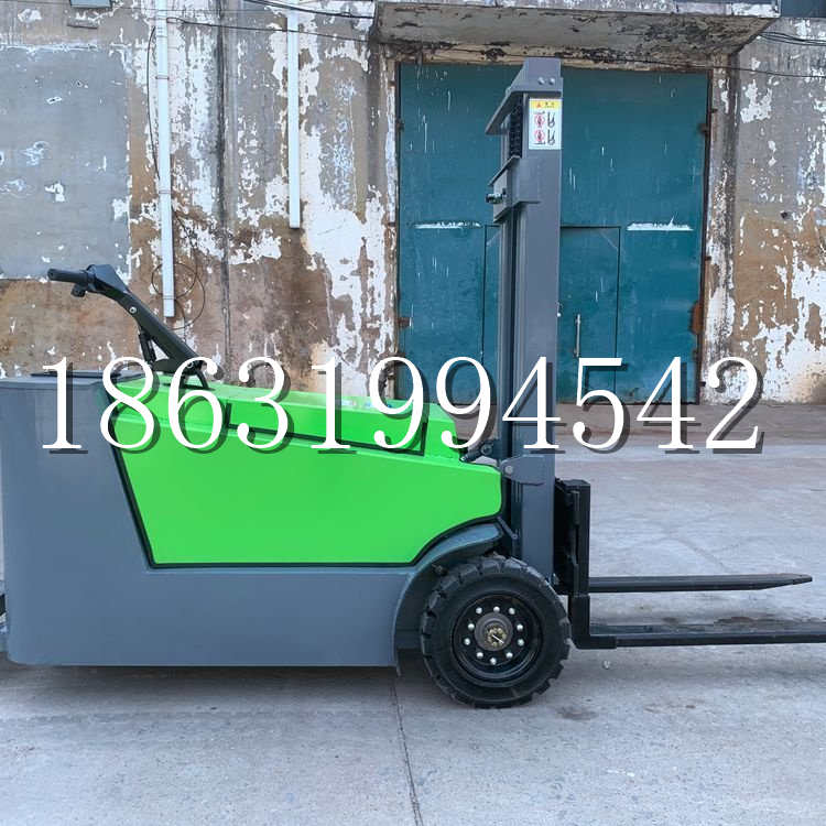 长顺县小型电动叉车1吨2吨步行站驾式电瓶堆高充电装卸车液压升降车铲车